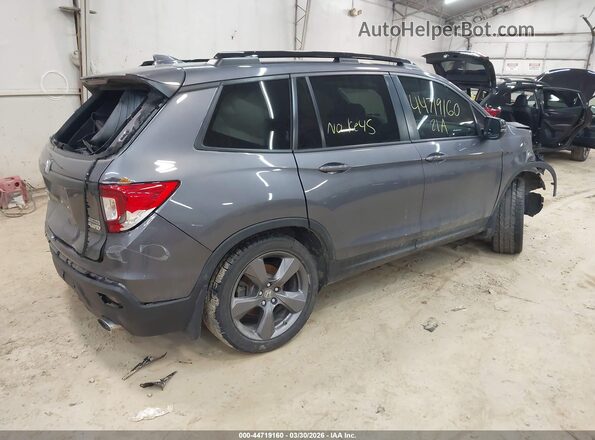 5FNYF8H90MB040685 2021 HONDA PASSPORT Gray Rear right