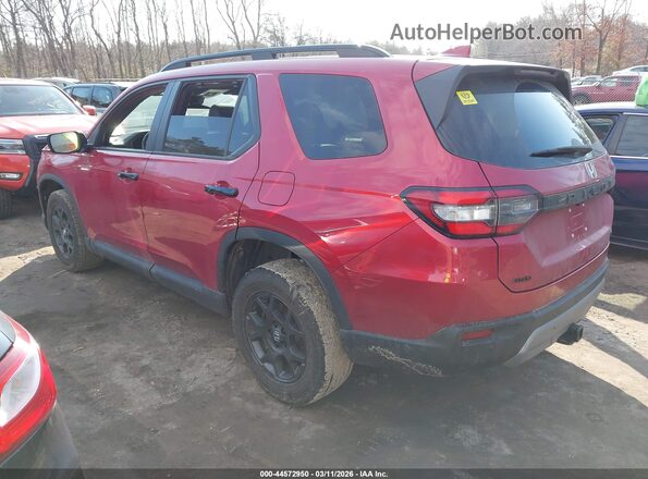5FNYG1H66SB079367 2025 HONDA PILOT Red 