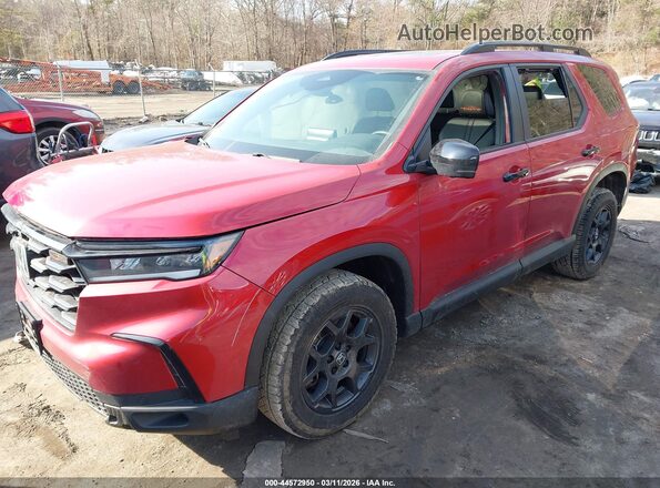 5FNYG1H66SB079367 2025 HONDA PILOT Red 