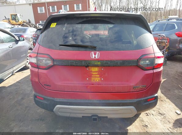 5FNYG1H66SB079367 2025 HONDA PILOT Red 