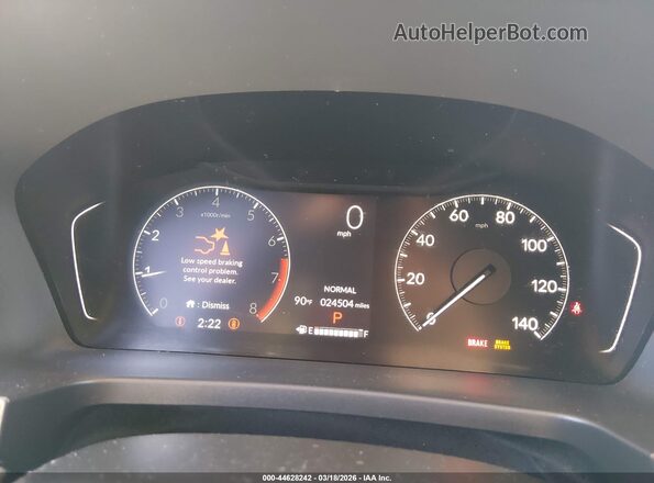 5FNYG1H71RB042326 2024 HONDA PILOT Blue Vista de los asientos traseros