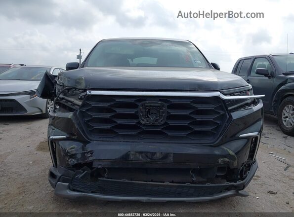 5FNYG2H47PB012286 2023 HONDA PILOT Черный Вид спереди