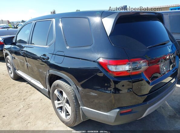5FNYG2H49RB009148 2024 HONDA PILOT Черный Задняя левая четверть