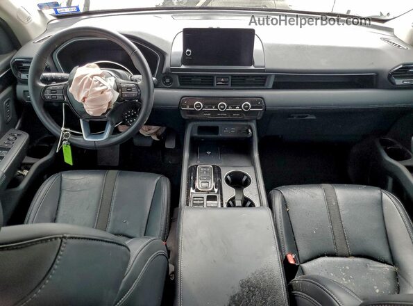 5FNYG2H71PB009197 2023 HONDA PILOT Gray წინა პანელის ხედი