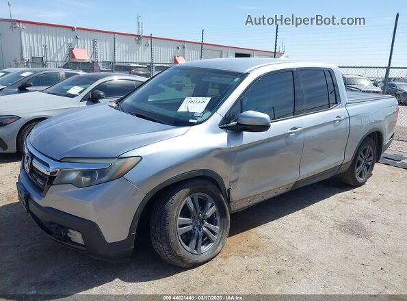 5FPYK2F15KB007840 2019 HONDA RIDGELINE Silver Передня ліва чверть