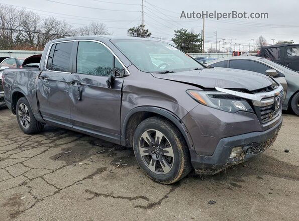 5FPYK2F59HB011773 2017 HONDA RIDGELINE Gray Передня права чверть