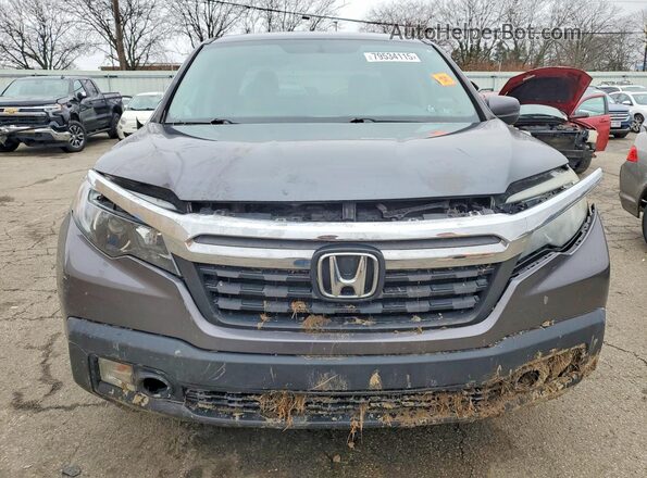 5FPYK2F59HB011773 2017 HONDA RIDGELINE Gray Вид спереду