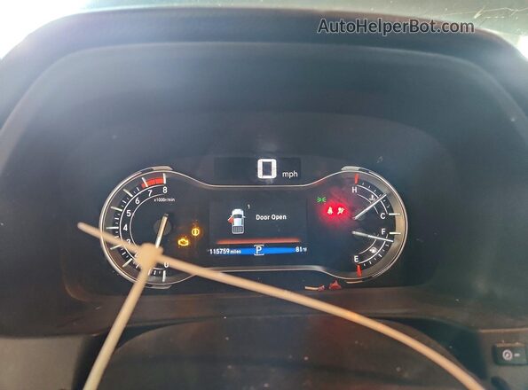 5FPYK2F60HB003067 2017 HONDA RIDGELINE Gray Вид щитка приладів