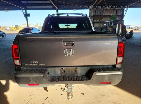 5FPYK2F60HB003067 2017 HONDA RIDGELINE Gray Вид ззаду