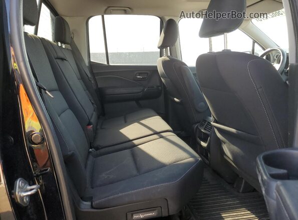 5FPYK3F14KB506151 2019 HONDA RIDGELINE Black Vista de los asientos traseros