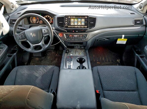 5FPYK3F14RB031708 2024 HONDA RIDGELINE Blue Dashboard view