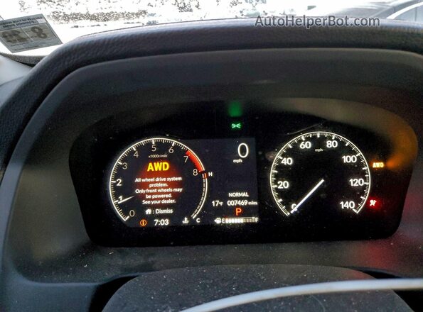 5FPYK3F14RB031708 2024 HONDA RIDGELINE Blue Instrument cluster view