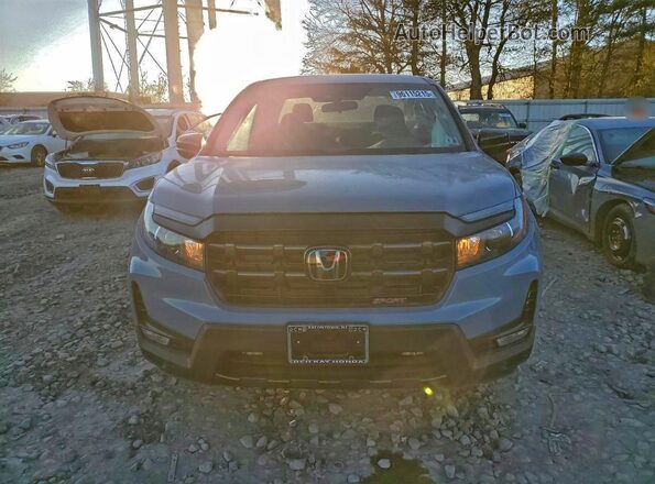 5FPYK3F14RB031708 2024 HONDA RIDGELINE Blue Front view