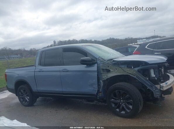 5FPYK3F17PB034244 2023 HONDA RIDGELINE Gray Widok wnętrza 360 stopni