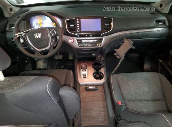 5FPYK3F19MB007686 2021 HONDA RIDGELINE White Առջևի վահանակի տեսք