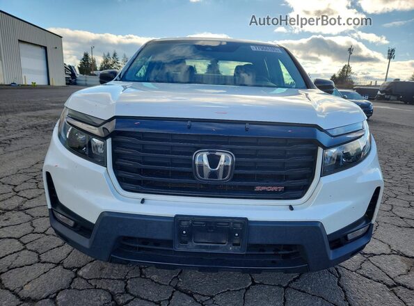 5FPYK3F19NB001114 2022 HONDA RIDGELINE Белый Вид спереди