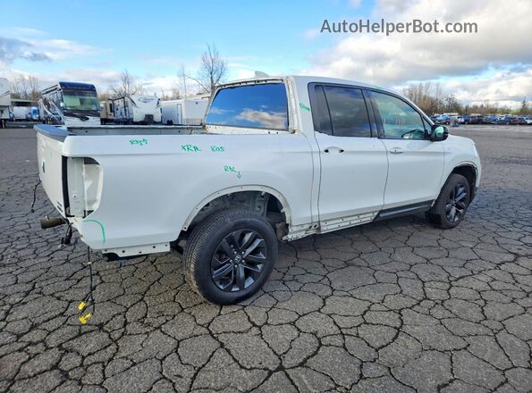 5FPYK3F19NB001114 2022 HONDA RIDGELINE Белый Задняя правая четверть