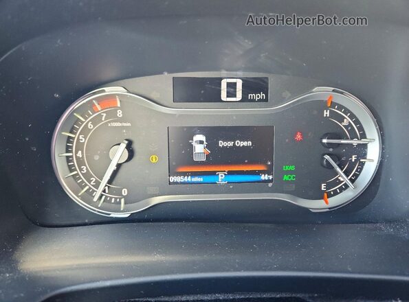 5FPYK3F19NB001114 2022 HONDA RIDGELINE Белый Вид щитка приборов