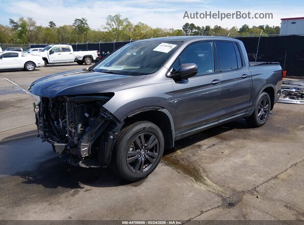5FPYK3F1XLB020851 2020 HONDA RIDGELINE Gray 
