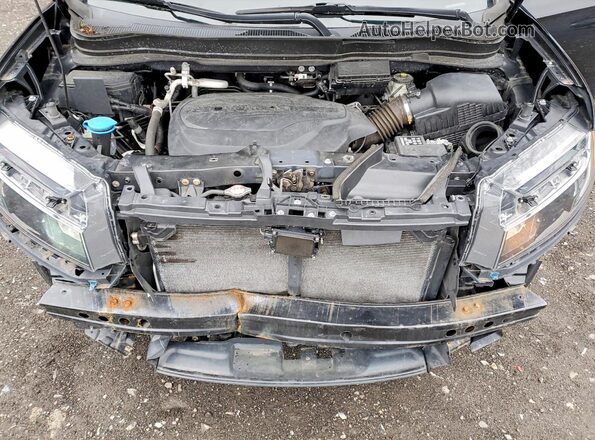 5FPYK3F1XMB026621 2021 HONDA RIDGELINE Black Սալոնի հետևի տեսք