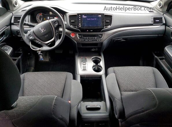 5FPYK3F1XMB026621 2021 HONDA RIDGELINE Black Առջևի վահանակի տեսք