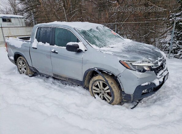 5FPYK3F22HB026918 2017 HONDA RIDGELINE Silver Front right