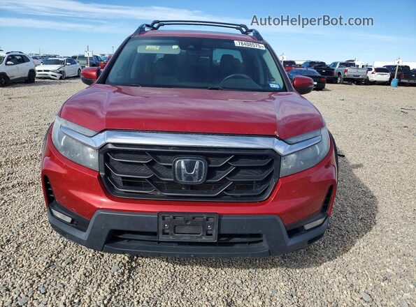 5FPYK3F50MB021320 2021 HONDA RIDGELINE Red Вид спереду
