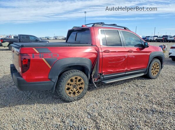 5FPYK3F50MB021320 2021 HONDA RIDGELINE Red Задня права чверть