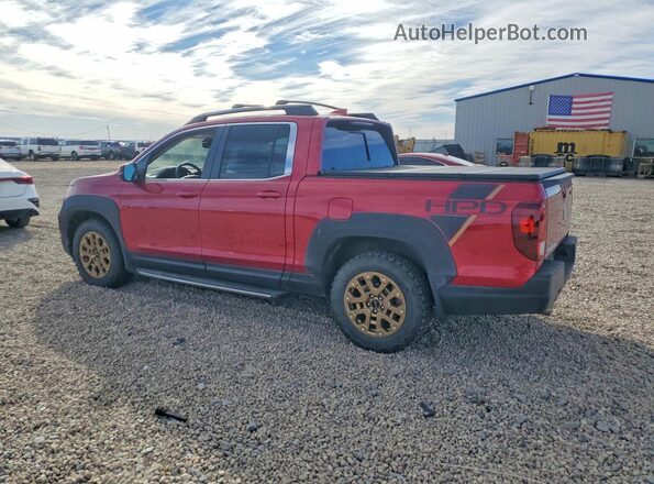 5FPYK3F50MB021320 2021 HONDA RIDGELINE Red Задня ліва чверть