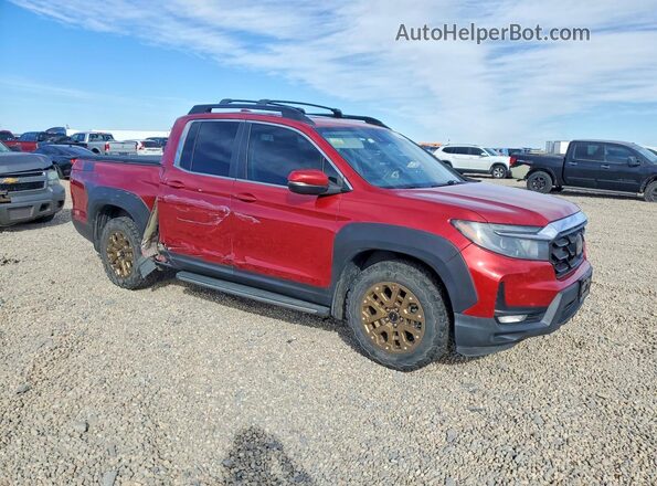 5FPYK3F50MB021320 2021 HONDA RIDGELINE Red Передня права чверть