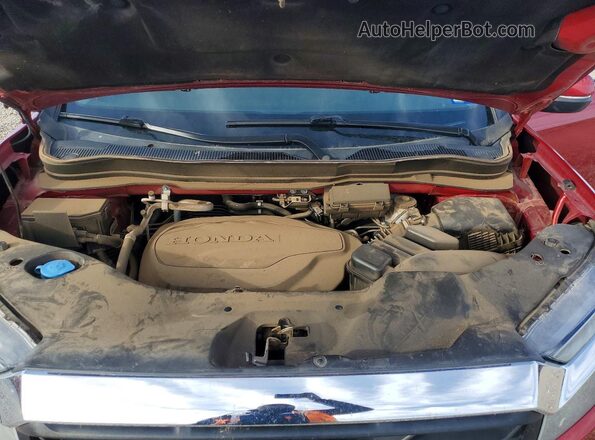 5FPYK3F50MB021320 2021 HONDA RIDGELINE Red Вид задньої частини салону