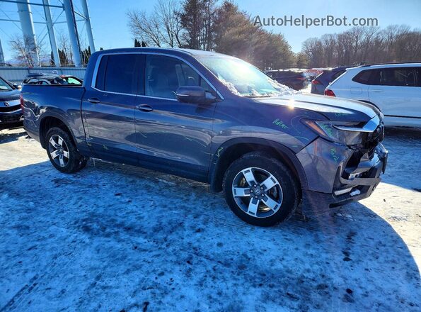 5FPYK3F50RB007635 2024 HONDA RIDGELINE Gray Передня права чверть