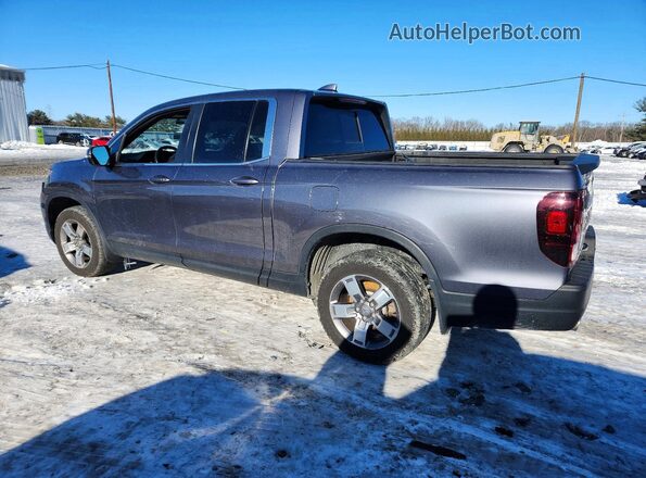 5FPYK3F50RB007635 2024 HONDA RIDGELINE Gray Задня ліва чверть