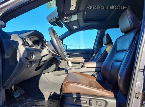 5FPYK3F50RB007635 2024 HONDA RIDGELINE Gray Вид салону спереду