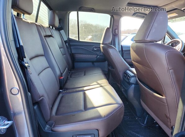 5FPYK3F50RB007635 2024 HONDA RIDGELINE Gray Вид задніх сидінь