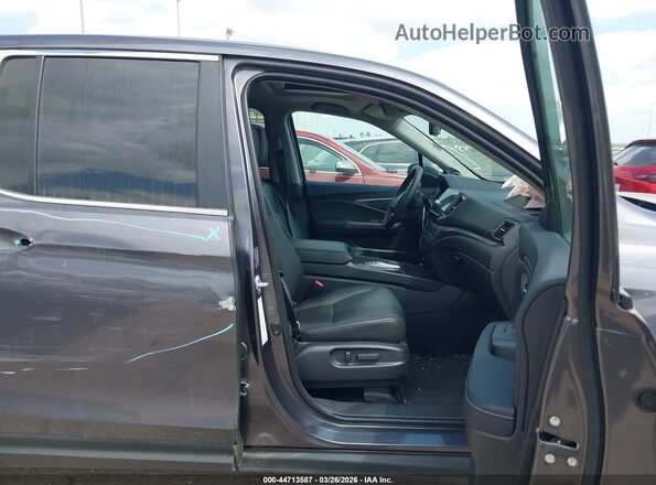 5FPYK3F50SB041418 2025 HONDA RIDGELINE Gray Вид салону спереду