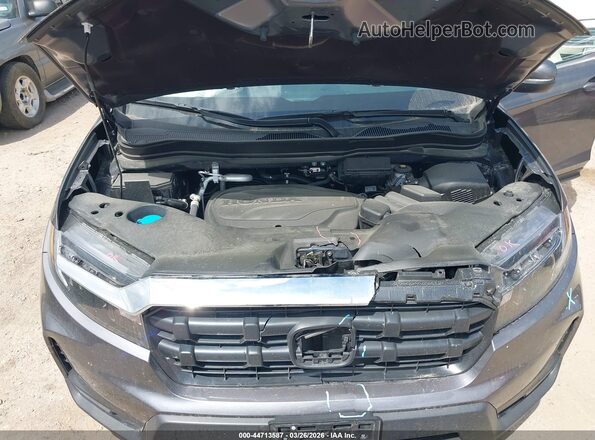 5FPYK3F50SB041418 2025 HONDA RIDGELINE Gray Вид ззаду