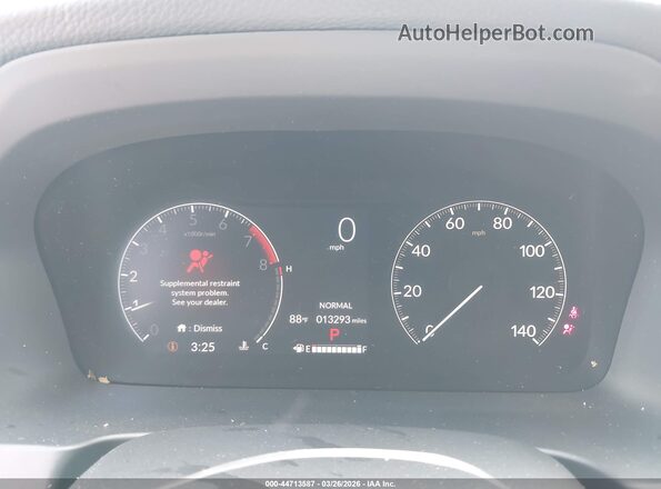 5FPYK3F50SB041418 2025 HONDA RIDGELINE Gray Вид задніх сидінь