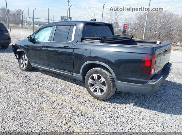 5FPYK3F51JB005669 2018 HONDA RIDGELINE Синий Задняя левая четверть