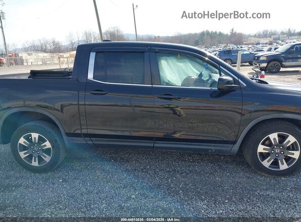 5FPYK3F51JB005669 2018 HONDA RIDGELINE Синий Вид задней части салона