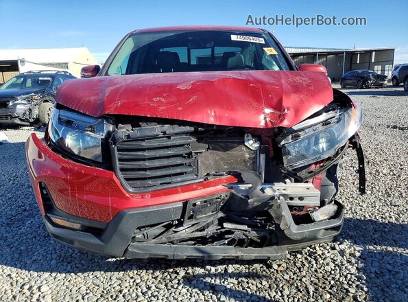 5FPYK3F51MB014201 2021 HONDA RIDGELINE Red Դիմացի տեսք
