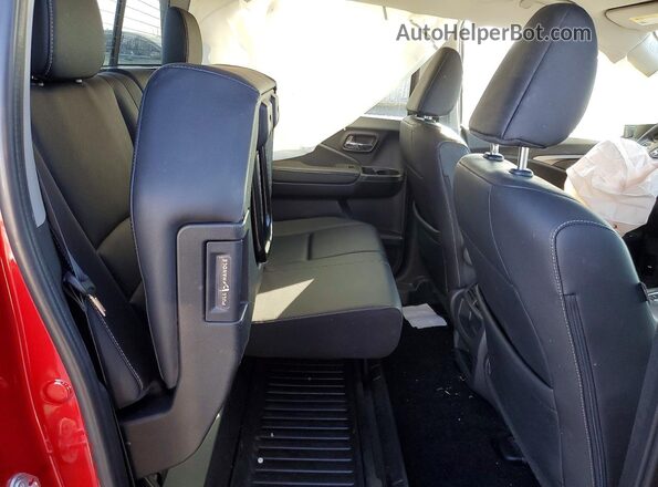 5FPYK3F51MB014201 2021 HONDA RIDGELINE Red Հետևի նստատեղերի տեսք