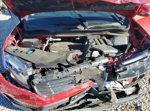 5FPYK3F51MB014201 2021 HONDA RIDGELINE Red Սալոնի հետևի տեսք
