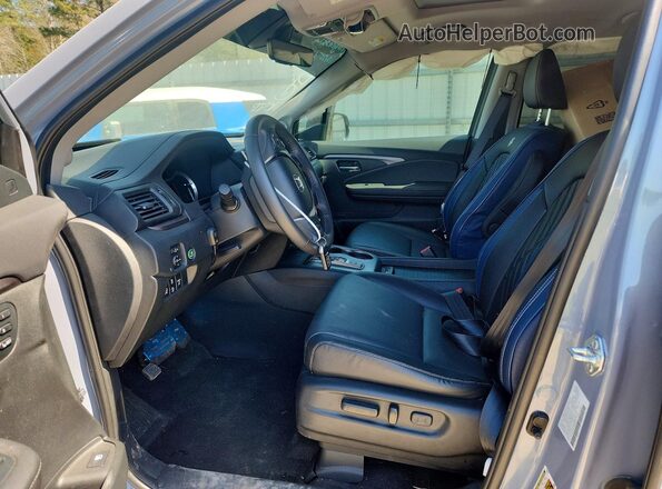5FPYK3F51PB056534 2023 HONDA RIDGELINE Blue წინა სალონის ხედი