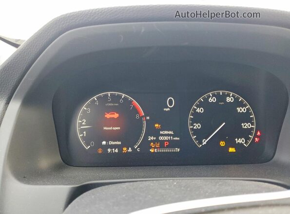 5FPYK3F51SB050581 2025 HONDA RIDGELINE Серый Вид щитка приборов