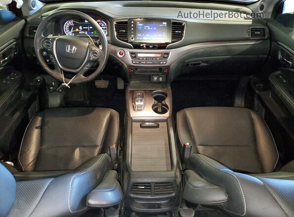5FPYK3F53MB014524 2021 HONDA RIDGELINE Red Вид панелі приладів