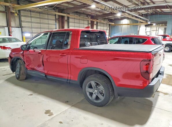 5FPYK3F53MB014524 2021 HONDA RIDGELINE Red Задня ліва чверть