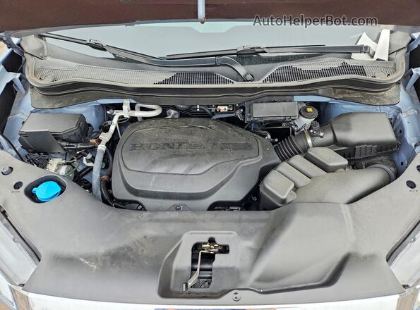 5FPYK3F53RB018953 2024 HONDA RIDGELINE Silver Vista interior trasera