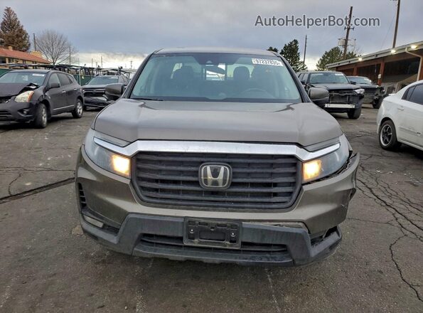 5FPYK3F54NB031057 2022 HONDA RIDGELINE Brown Front view