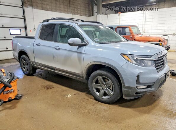 5FPYK3F55PB051143 2023 HONDA RIDGELINE Blue Przód prawy